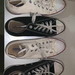 Two size 8 Converse